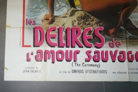 1980 Original Sexy Erotic Movie Movie Poster, Delusions of Wild Love - Pict...