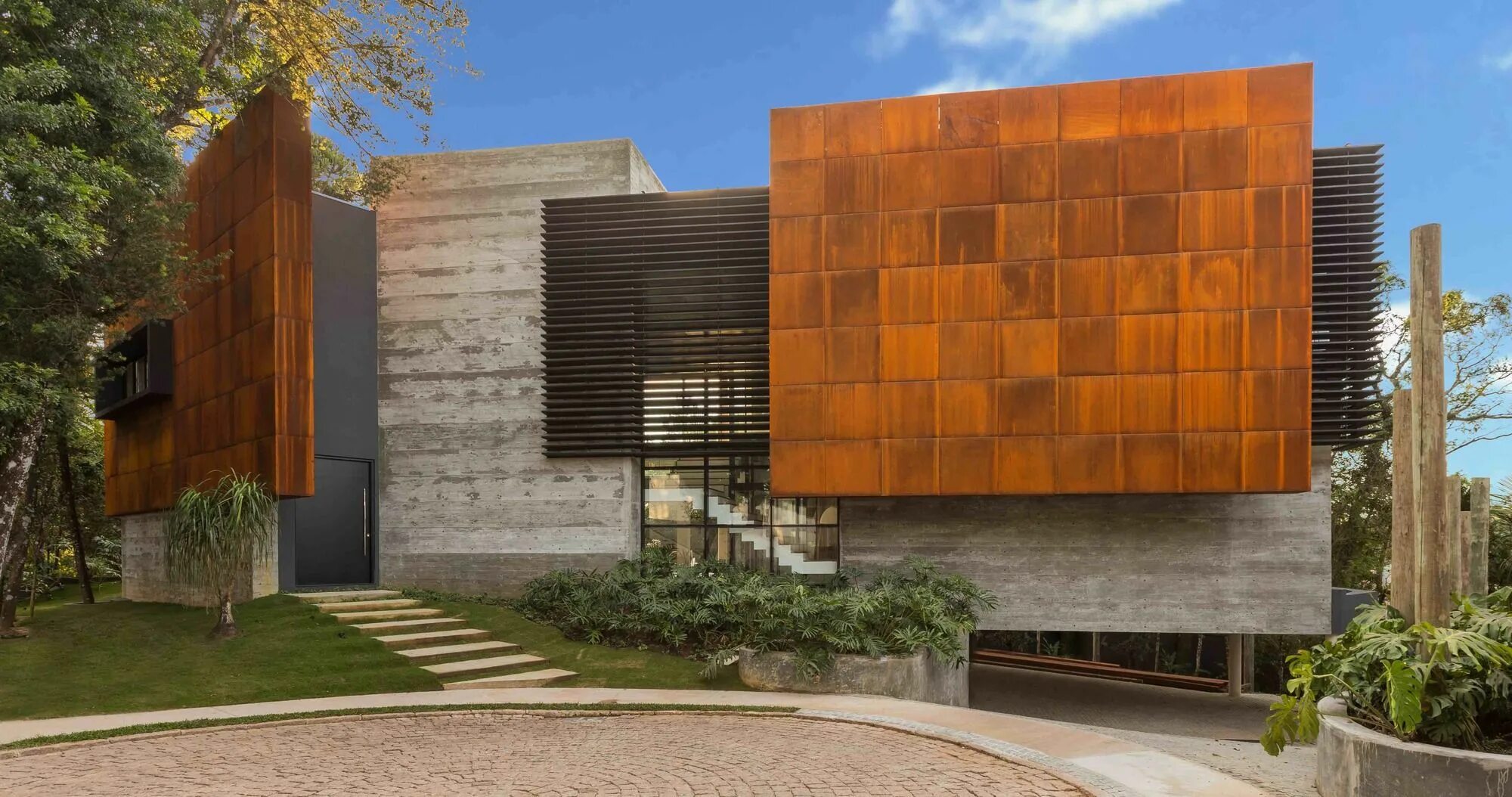 corten steel - Google-søgning Pavilion architecture, Industrial architecture, St