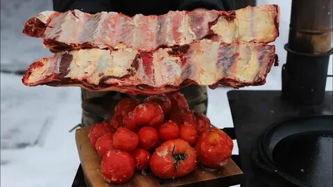 Говяжьи ребра в казане