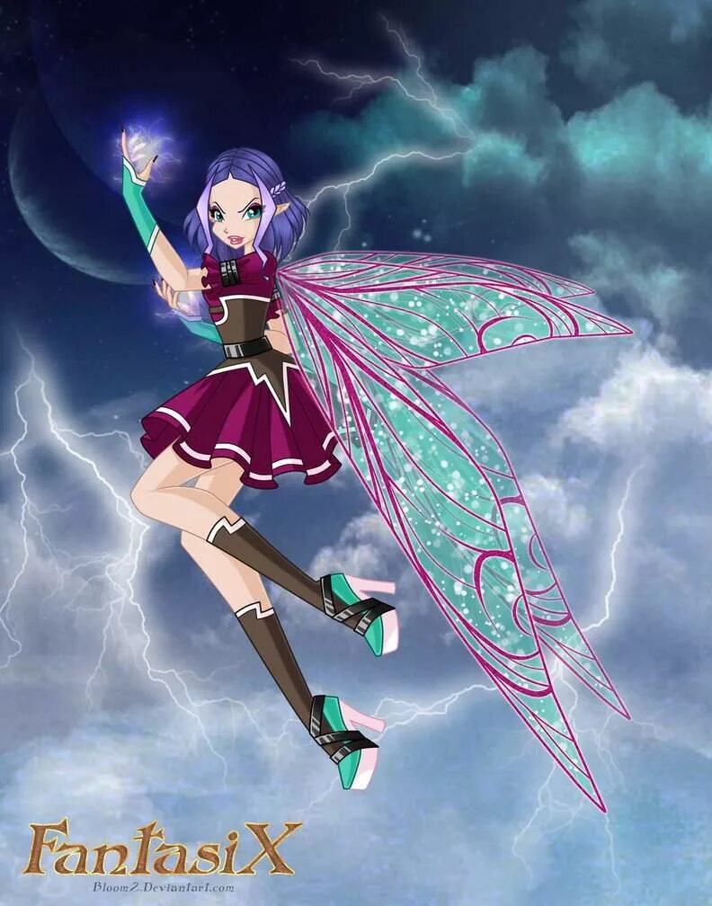 дафна тайникс. сторми энчантикс. виды фей. винкс энчантикс. трикс фея сторми.