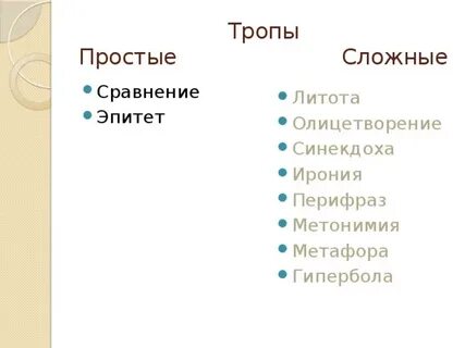 Ирония эпитеты
