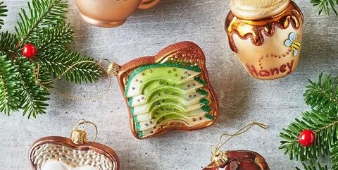 Елочные игрушки продукты