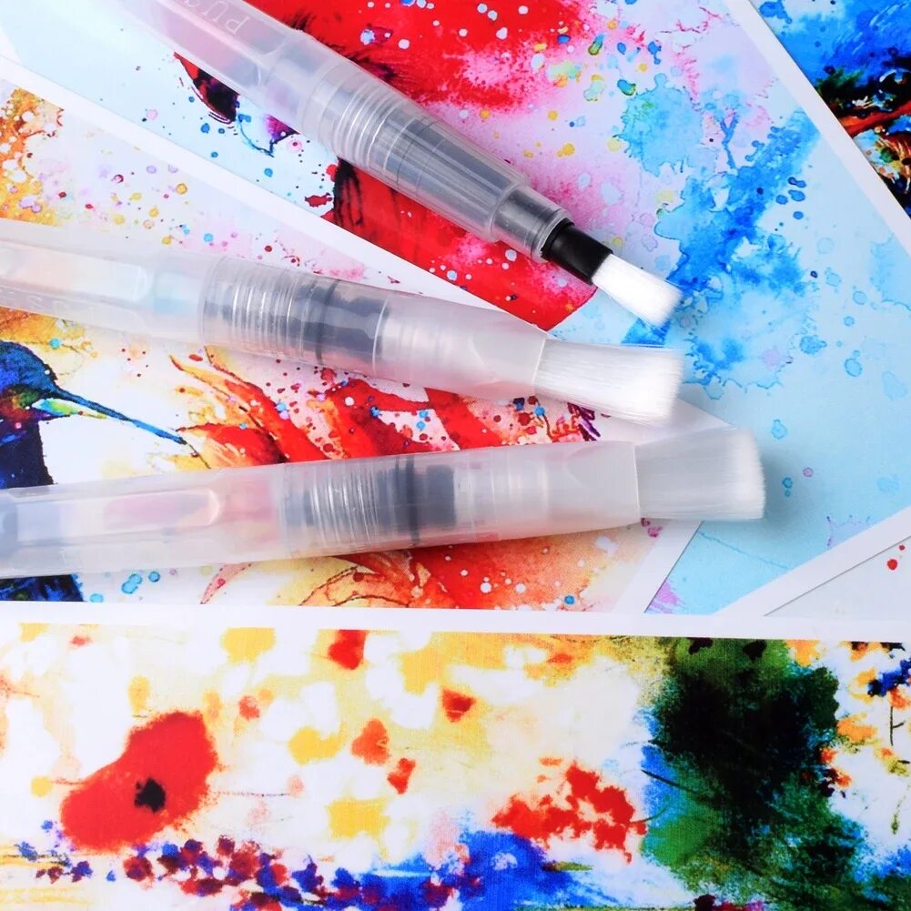 Рисование для детей 5-6 карандашами. Плавающие фломастеры для рисования. Водные маркеры для рисования. Фломастеры для рисования. Zig kuretake маркеры.