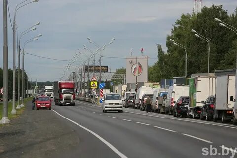 Граница с белоруссией на машине