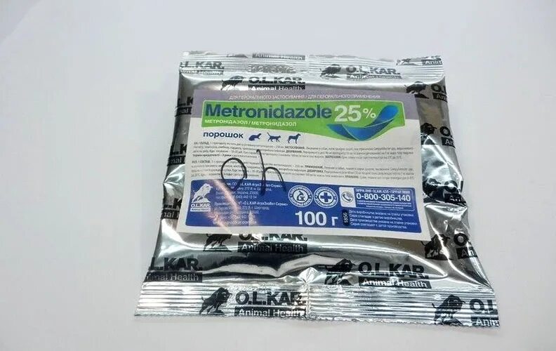 Метронидазол несушкам дозировка