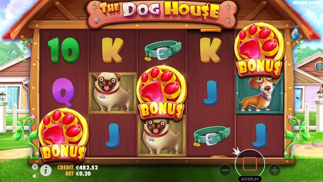 Автомат дог хаус игровые dogs house net