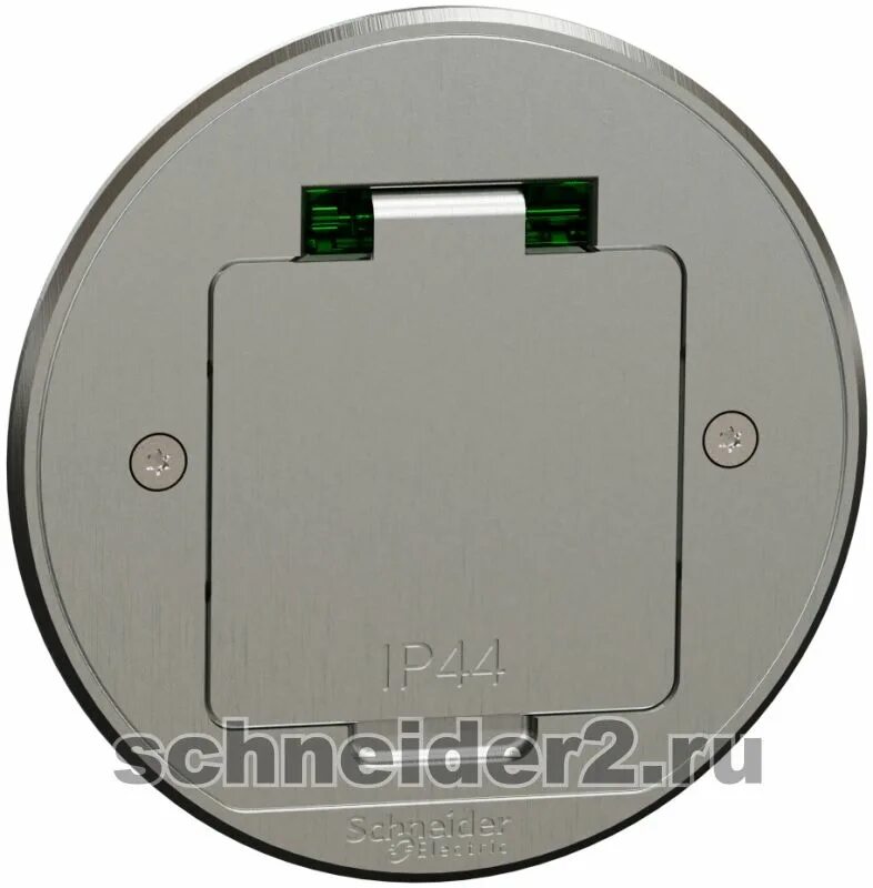 Se us+ люк круглый размер XS С 1 розеткой (2к+з ) металлический ip44. Schneider Electric unica ip44 розетка. Розетка ip44 Schneider встраиваемая. Schneider Electric us+ лючки.