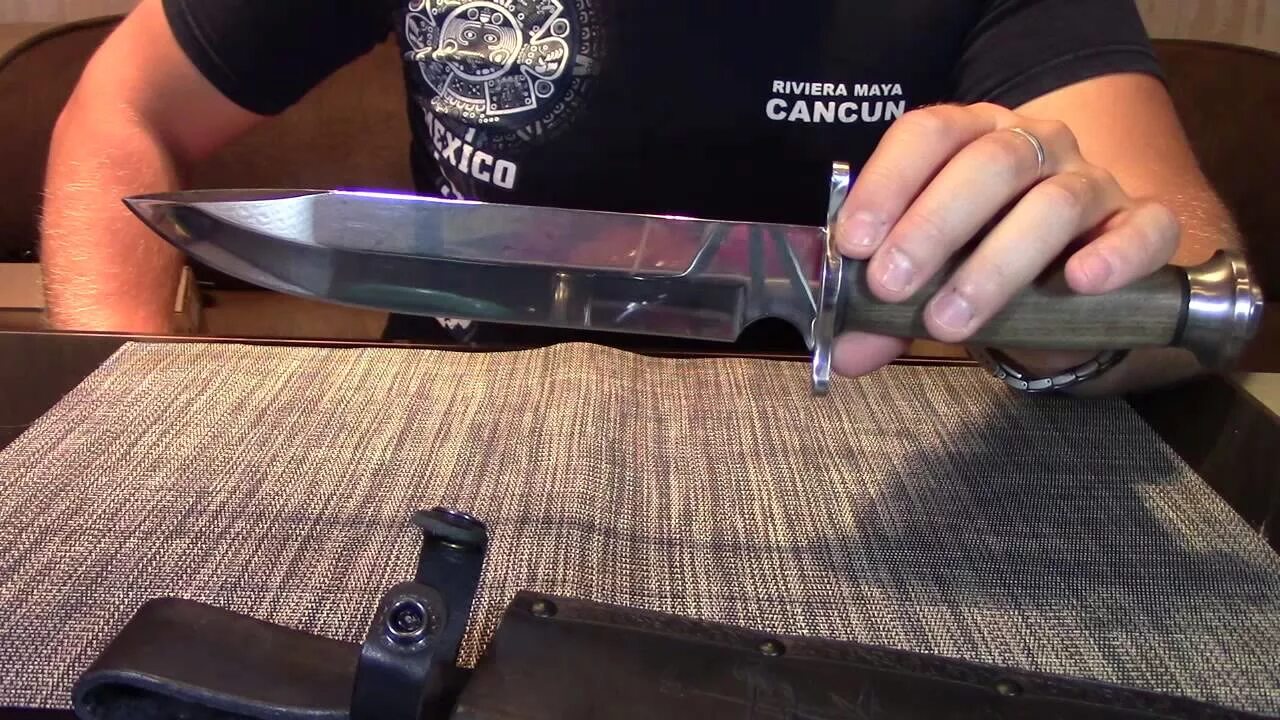 Как ставить ножик