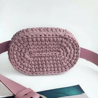 Ремешок для сумки крючком