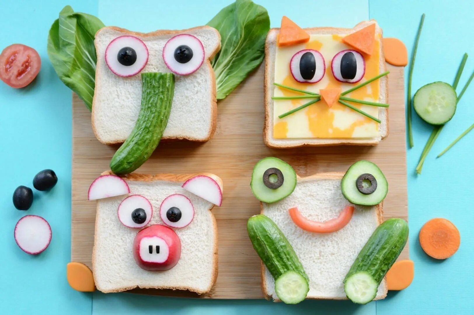 Что можно приготовить на урок. Оригинальные бутерброды для детей. Необычные бутерброды для детей. Смешные бутерброды для детей. Красивые бутерброды для детей.