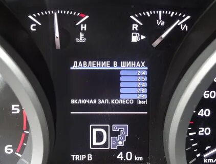 Температура воздуха в шинах