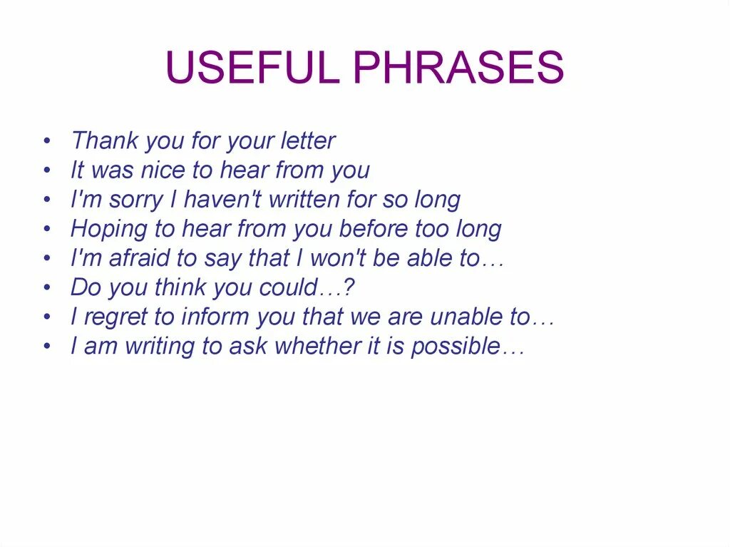 Phrases for informal Letter. Informal Letter useful phrases. Informal Letters презентация. Useful phrases for writing Letters. Page phrase