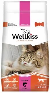 Корм для кошек wellkiss