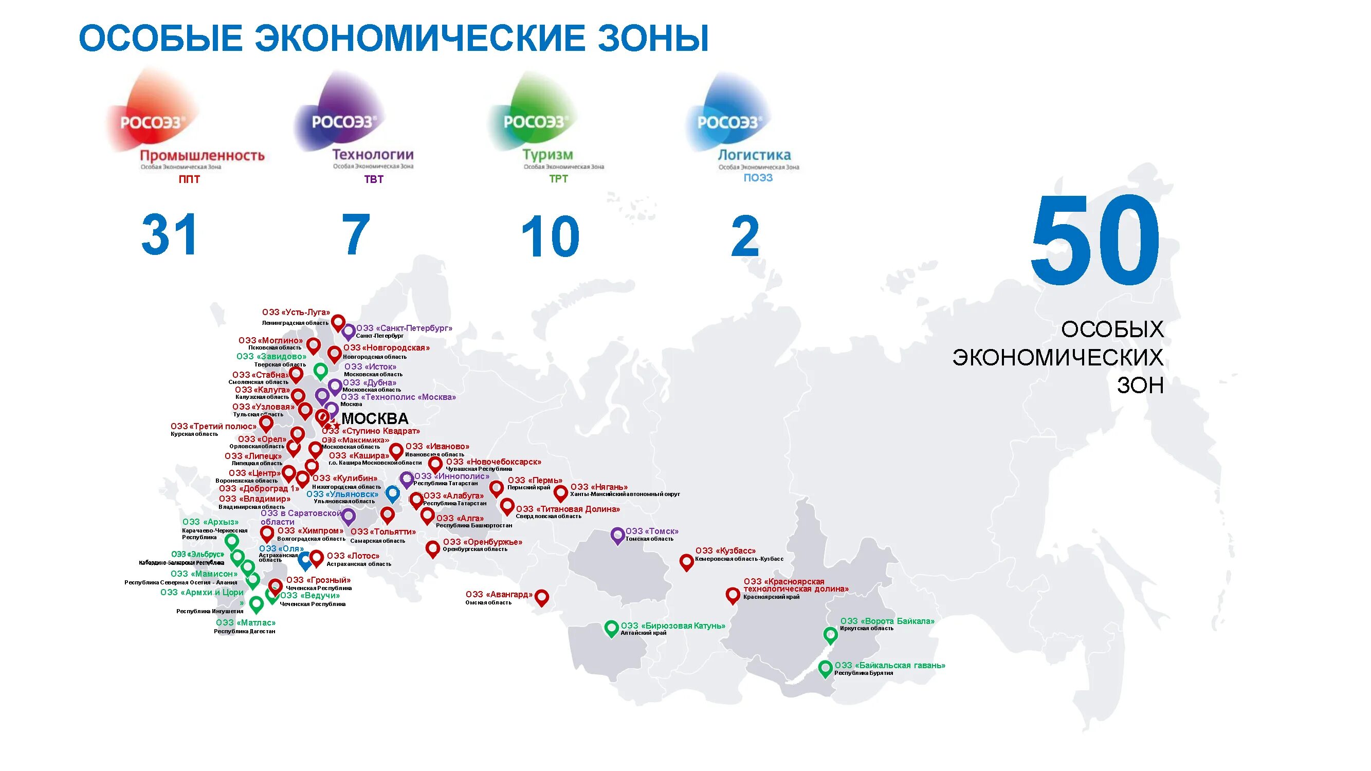 Особые экономические зоны в России 2022 на карте. Карта особых экономических зон России. Свободные экономические зоны в России список. Особые экономические зоны в России 2022.