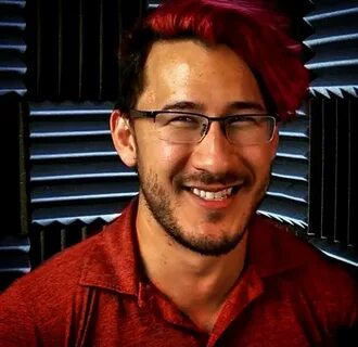 Mark with red hair Pewdiepie.