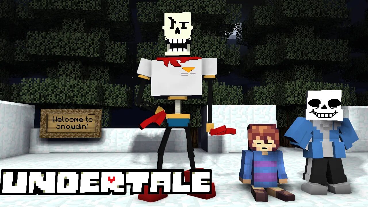 Undertale minecraft map