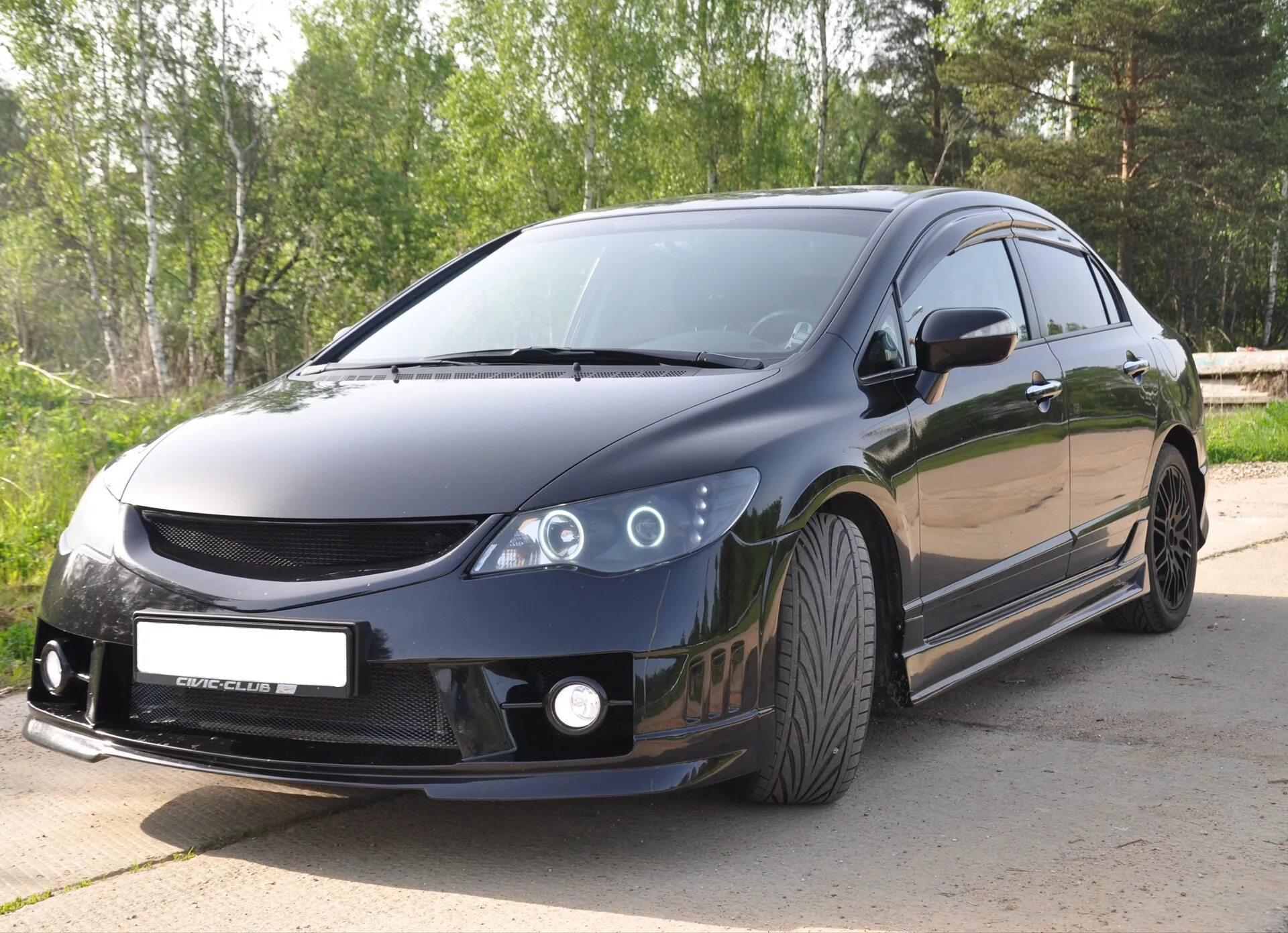 Фара honda civic 4d. Бампер Mugen Honda Civic 4d. Honda Civic 8 4d. Губа муген Хонда Цивик 4д. Цивик 4д 2009.