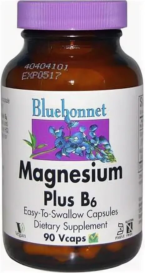 Магний плюс витамины б. Магний в6 Bluebonnet. Bluebonnet Magnesium b6. Магнезиум плюс b6. Magnesium Vitamin b6 Bluebonnet.