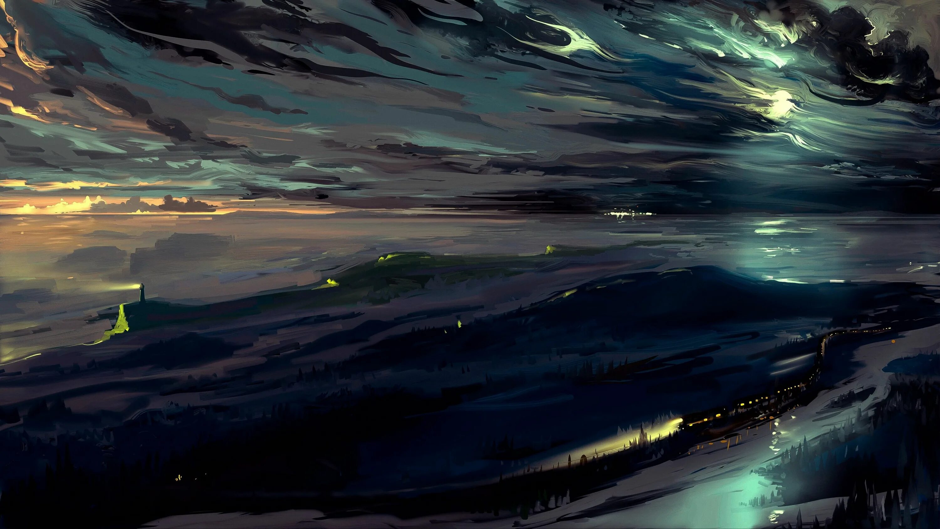 And the one random night