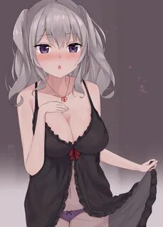 Grey Haired Woman Lingerie.