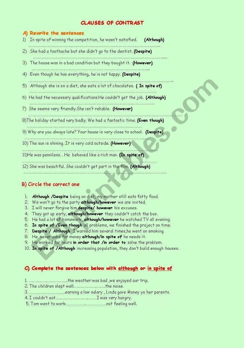 However despite. Despite in spite of разница although. Contrast Clauses в английском. But although however употребление. However although упражнения.
