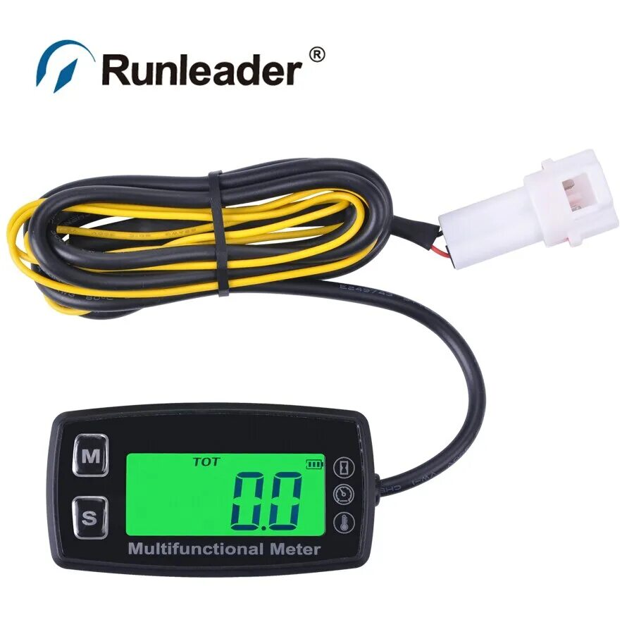 Тахометр термометр. Тахометр runleader hm032b. цифровой жк тахометр счетчика rl-hm035t. цифровой тахометр для лодочного мотора. лодочный тахометр блик.
