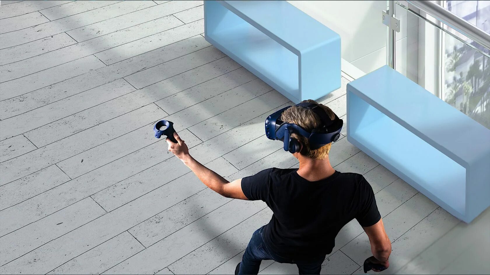 HTC Vive Pro. VR Vive Pro. Профессиональная VR-гарнитура. Искусственная реальность. Разработка виртуальной реальности заказать