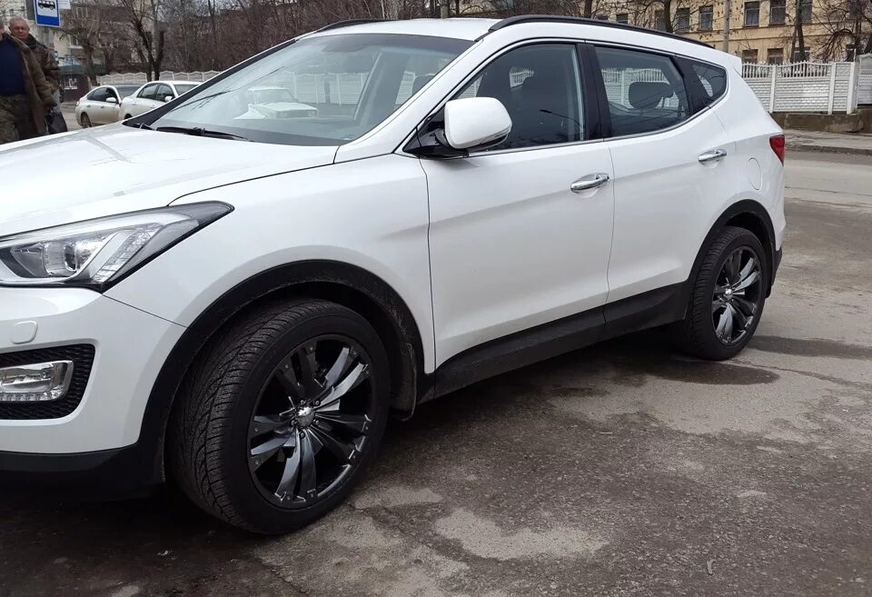 Диски от Palisade - Hyundai Santa Fe (4G), 2,2 л, 2019 года наблюдение DRIVE2