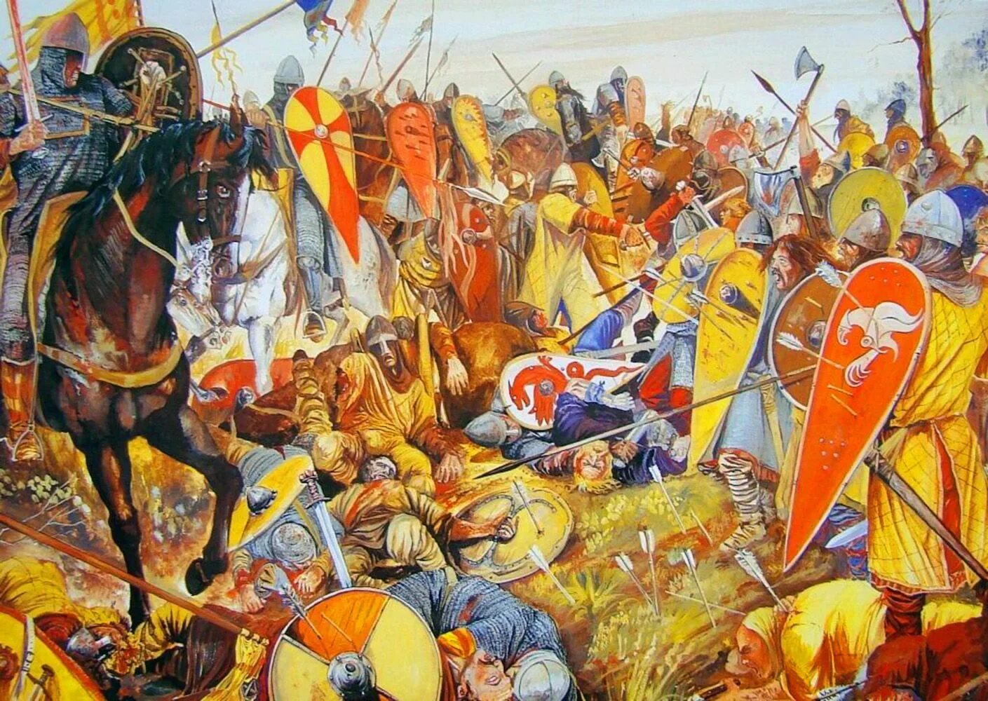 Э. Вильгельм завоеватель битва при гастингсе. 1066 нормандское завоевание англии битва при гастингсе. Н. Нормандские рыцари битва при гастингсе 1066 года.