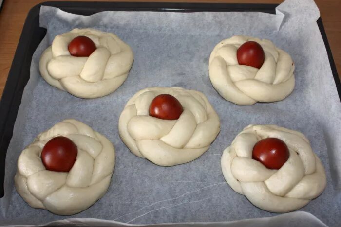 Сдобное тесто с яйцами