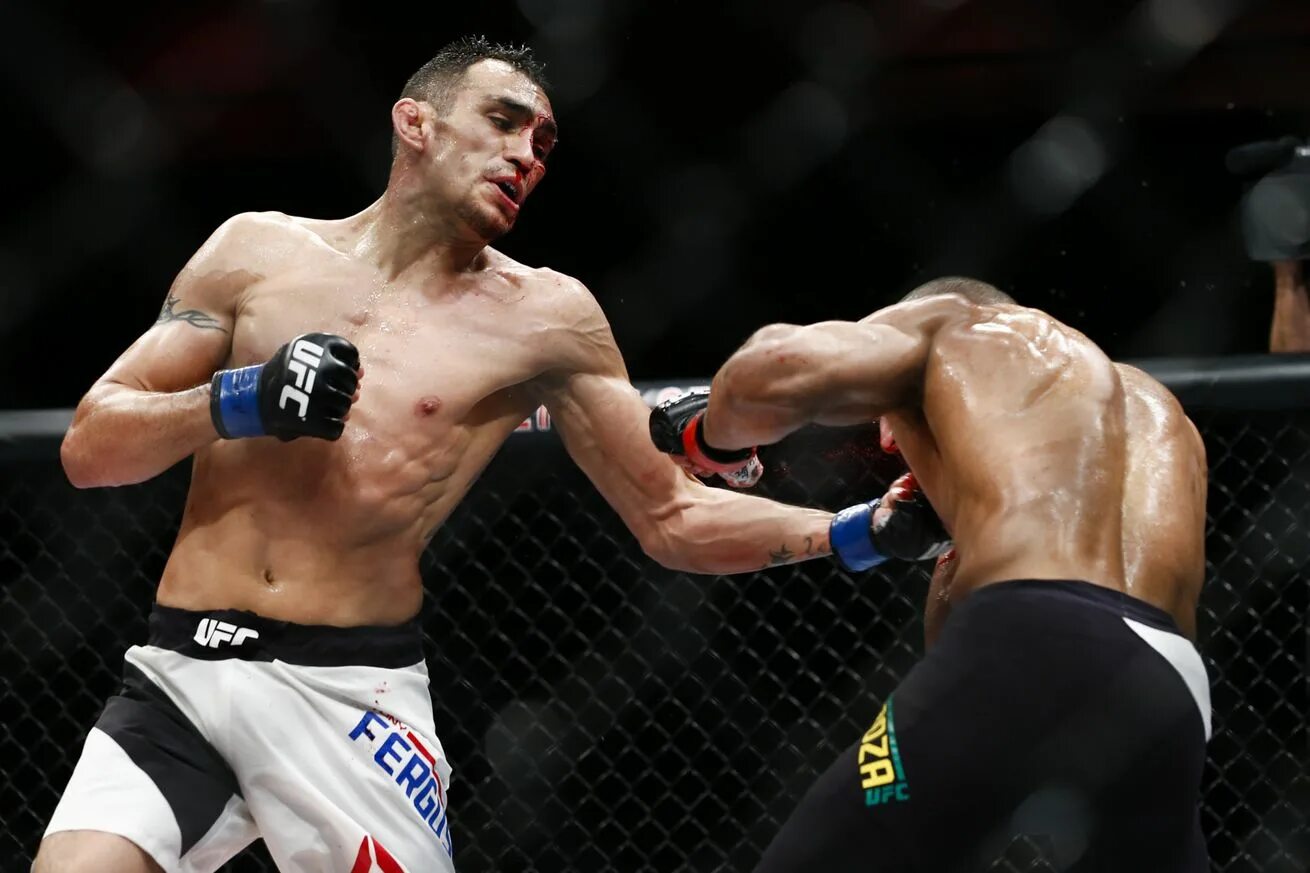 Tony vs. Тони фергюсон. ufc tony ferguson. тони фергюсон в октагоне. тони фергюсон против барбозы.