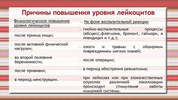 Причины низкого уровня лейкоцитов у женщины. Причины повышения лейкоцитов. причины повышения лейкоцитов в крови. ввшены лейкоциты в крови. почему повышены лейкоциты в крови.