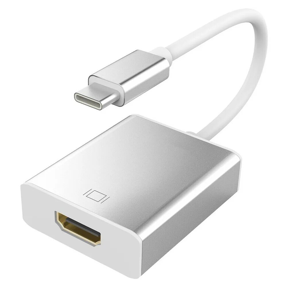 USB Type-c to HDMI. USB 3.1 Type-c. Адаптер-переходник Type-c - HDMI, USB 3.1, Type-c GSMIN Cray 3 in 1. Переходник тайп си на HDMI.