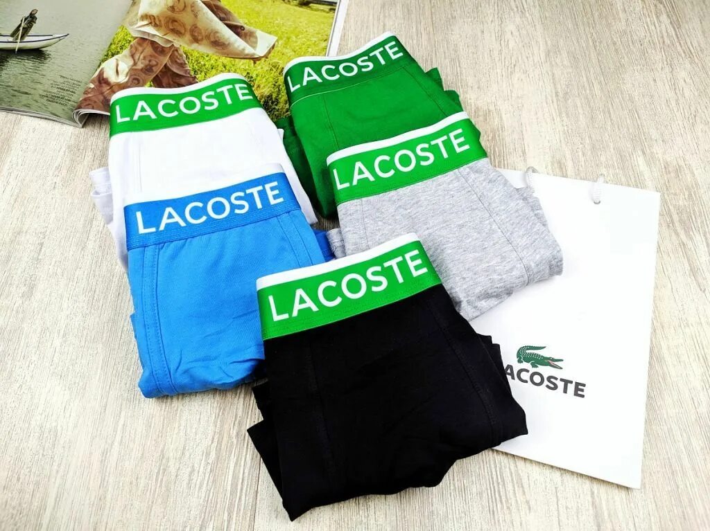 Трусы мужские лакосте. Трусы лакост набор. Набор трусов Lacoste мужские. Комплект трусов боксеры Lacoste, 5 шт. Комплект трусов Lacoste в упаковке.