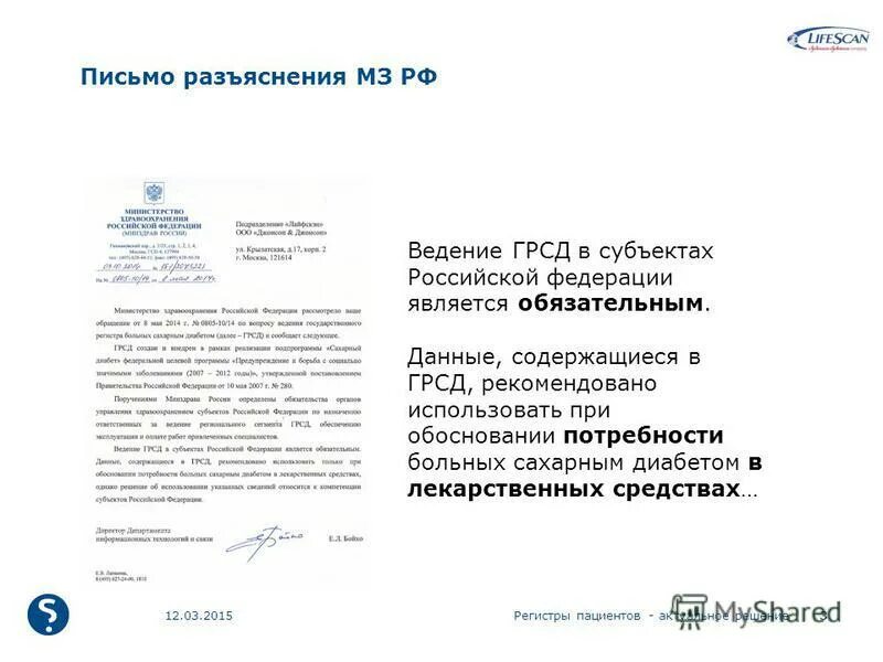 рекомендации письма разъяснения