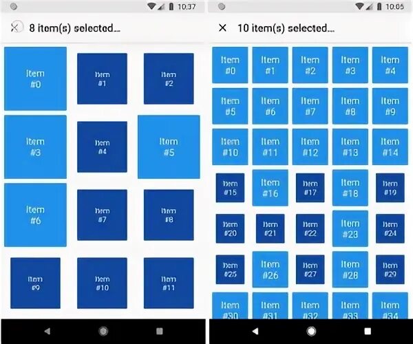 Flutter gridview