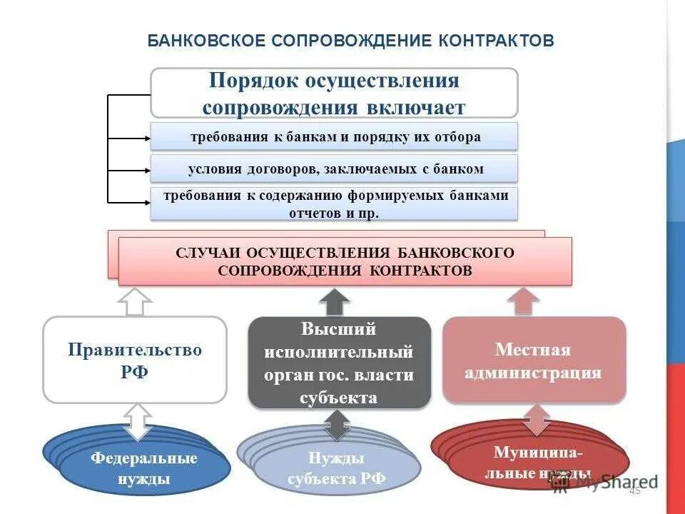 В рамках реализации контракта. Банковское сопровождение контрактов схема. Договор на банковское сопровождение контракта по 44-ФЗ что это. Виды банковского сопровождения. Банковское сопровождение договора что это.