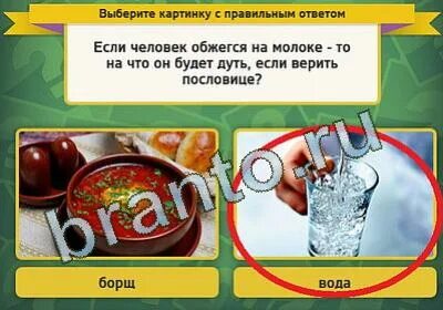 Обжегшись на молоке дуешь