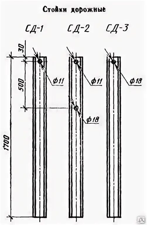 Стойка дорожная СД-6 ш12. Стойка дорожная СД-1, 68 с12. Стойка дорожная 0.75сдш12 г/ц. Стойка дорожная СД ш12 горячий цинк.