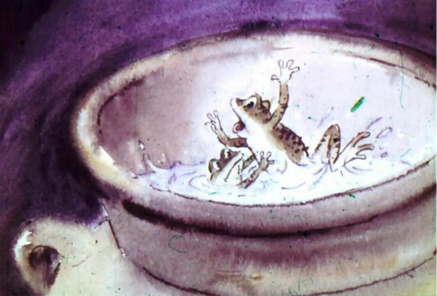 модель обложки две лягушки. две лягушки в кувшине. две лягушки в кувшине. сказка 2 лягушки пантелеев. лягушка пантелеев.