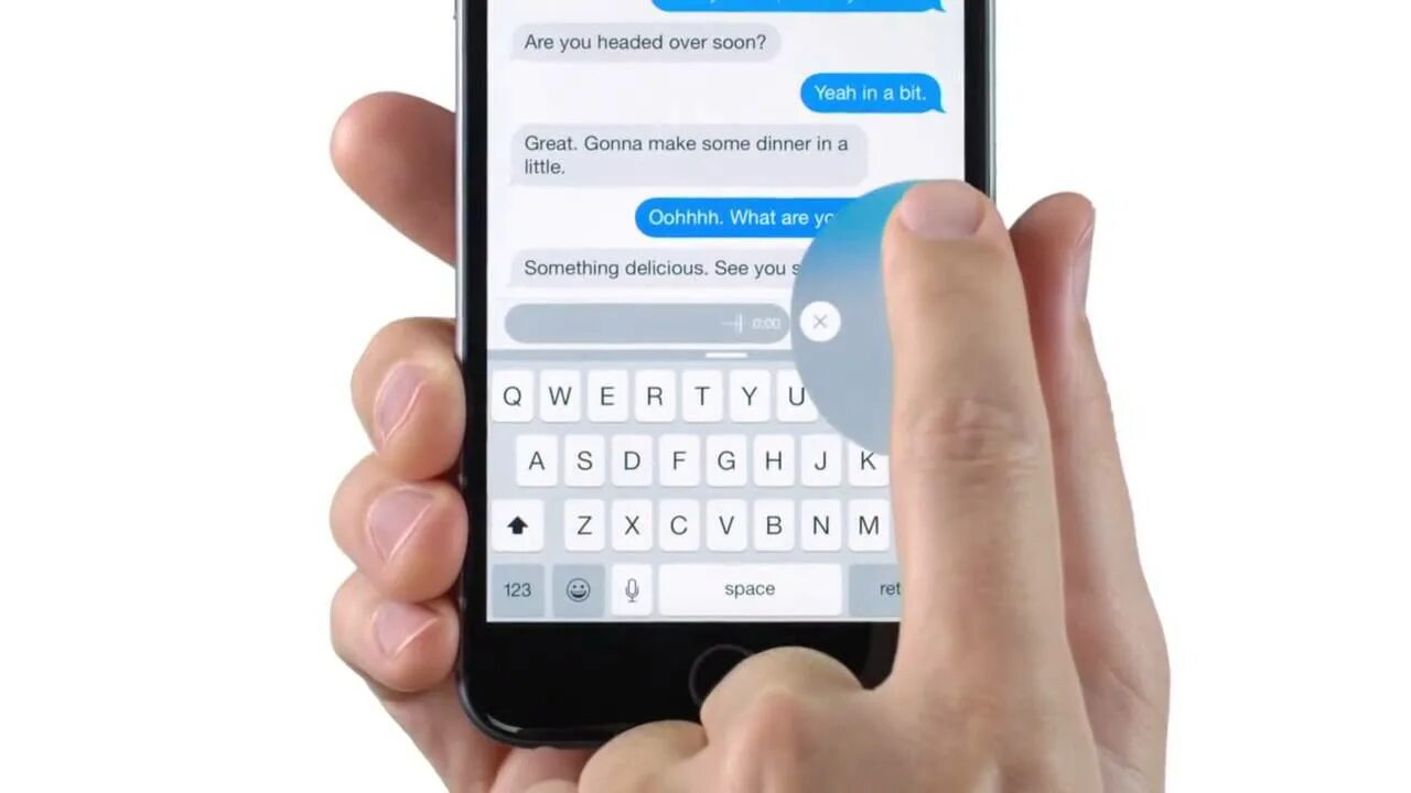 Sending voice messages