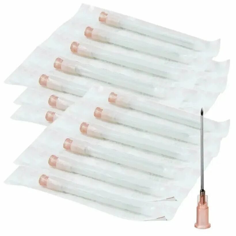 60 мм, 80 мм (100шт/уп). стерильно для инъекций. 80 мм, 120 мм (упак. игла инъекционная 18g 1,2*40. игла инъекционная стерильная.