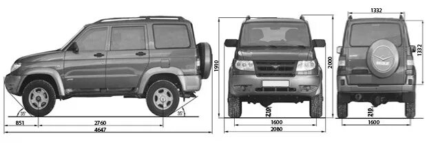 УАЗ 3163 габариты. УАЗ Патриот 3163 габариты. УАЗ Патриот 3163 высота. УАЗ Патриот габариты кузова.