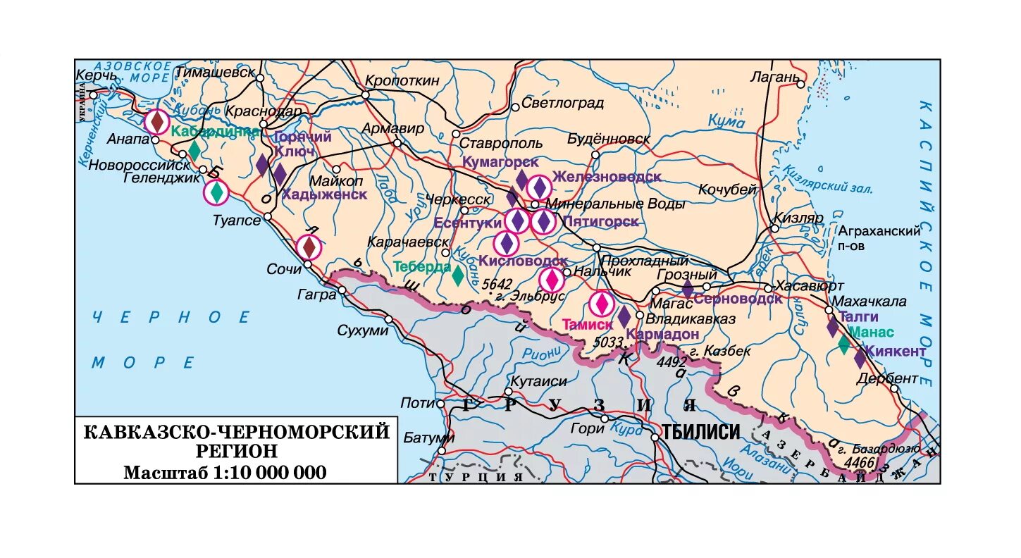 Новороссийск минеральные воды расстояние. Карта Черноморского Побер Кавказа. Карта Черноморского побережья Кавказа с курортами подробная. Карта побережья Кавказа на черном море. Карта побережье черного моря Кавказа карта.