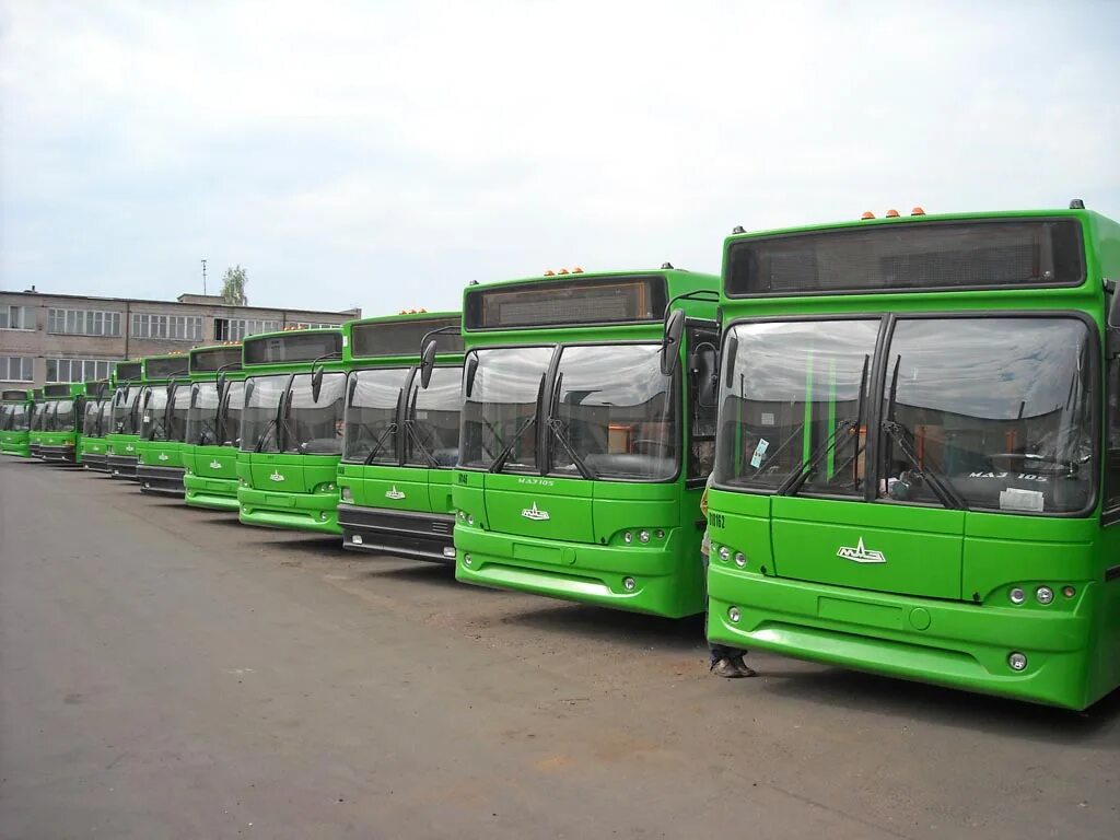 Автобусы 3 автопарка