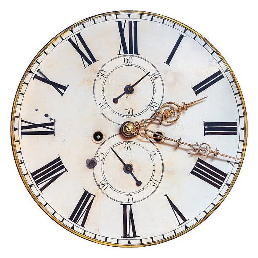 It is an old clock