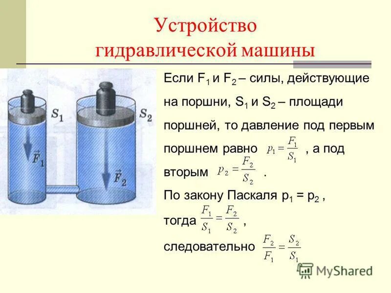 Давление гидравлический пресс формула. Гидравлический домкрат формула 7 класс. Схема устройства гидравлического пресса физика. Гидравлический пресс физика принцип действия. 37 давление газа