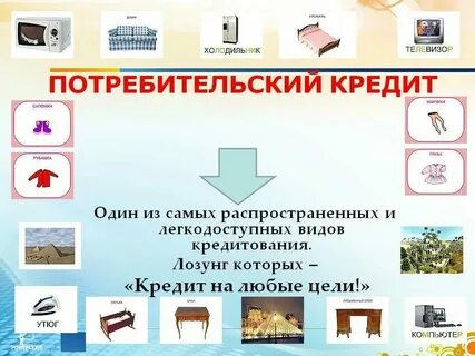 Потребительский кредит презентация