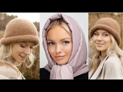 Модные женские головные уборы зима 2024 2025