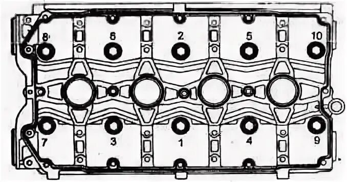 Затяжка ГБЦ 16 клапанов ВАЗ. Протяжка головки ВАЗ 2112 16 клапанов. Схема нанесения герметика на ГБЦ ВАЗ 2112. Затяжка ГБЦ 2112 16 клапанов. Схема нанесения герметика